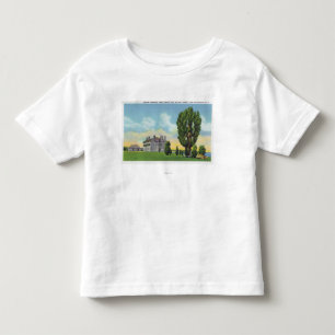 Camiseta Infantil Interior da capela do jesuíta no castelo francês
