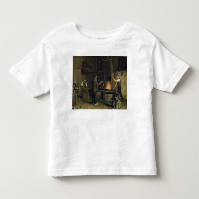 Camiseta Infantil Interior da forja, 1837 (Frente)