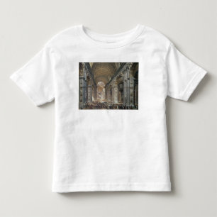 Camiseta Infantil Interior de St Peter, Roma, 1867