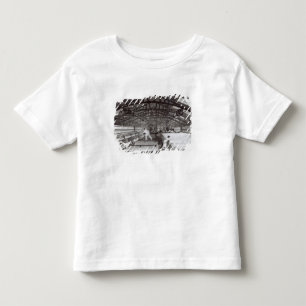 Camiseta Infantil Interior de um moinho de algodão