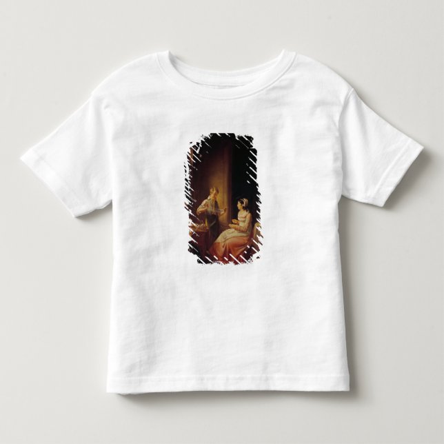 Camiseta Infantil Interior de uma Casa em Macon (Frente)