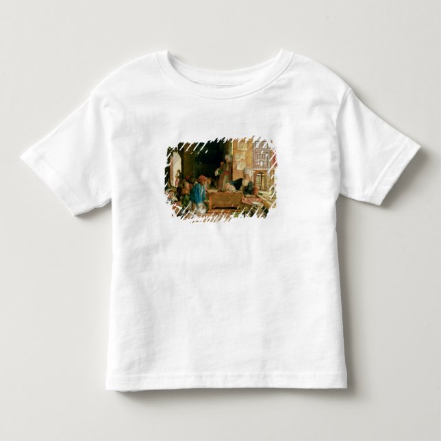 Camiseta Infantil Interior de uma escola, o Cairo (Frente)