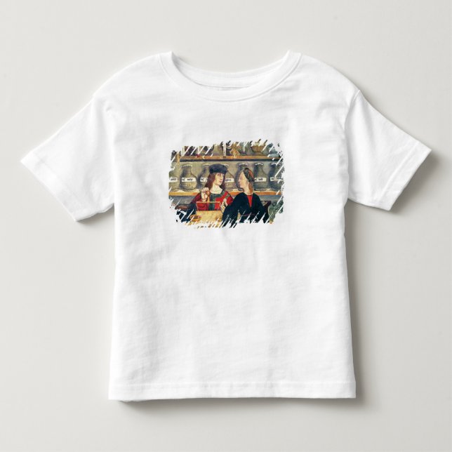 Camiseta Infantil Interior de uma farmácia (Frente)