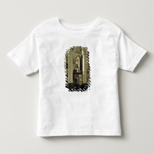 Camiseta Infantil Interior de uma igreja (Frente)