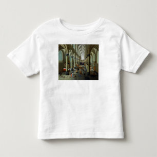 Camiseta Infantil Interior de uma igreja
