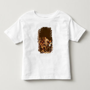 Camiseta Infantil Interior de uma taberna holandesa