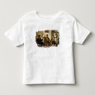 Camiseta Infantil Interior do Algodão
