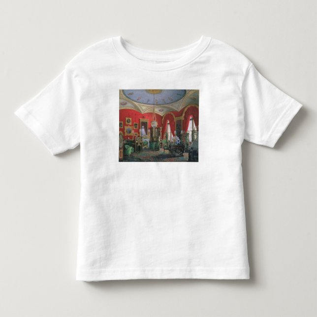 Camiseta Infantil Interior do palácio do inverno (Frente)