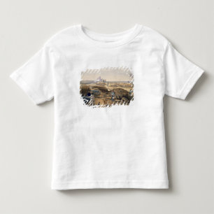 Camiseta Infantil Interior do Redan, placa do "O Assento da Guerra"