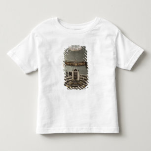 Camiseta Infantil Interior do teatro da anatomia, Cambridge, para