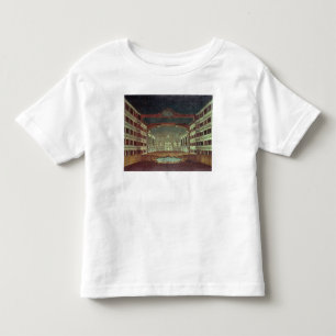 Camiseta Infantil Interior do teatro de San Samuele, Veneza