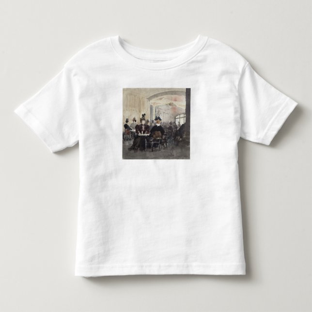 Camiseta Infantil Interior do vermelho do concerto (Frente)