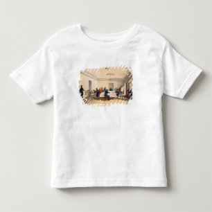 Camiseta Infantil Interior dos quartos principais do senhor Raglan,