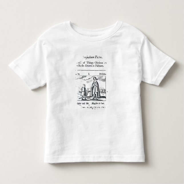 Camiseta Infantil Introdução 'a Orbis Sensualium Pictus (Frente)
