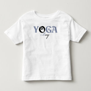 Camiseta Infantil Ioga do menino, - ioga para o esporte e miúdos