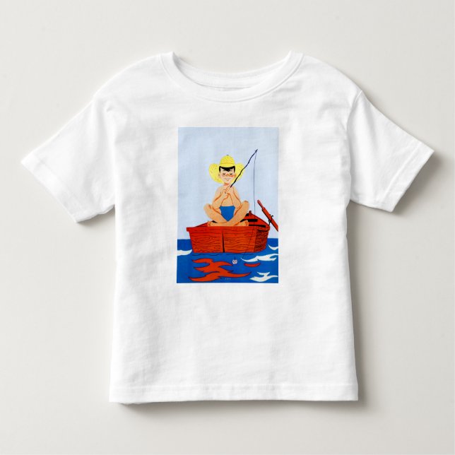 Camiseta Infantil Ir Peixe (Frente)