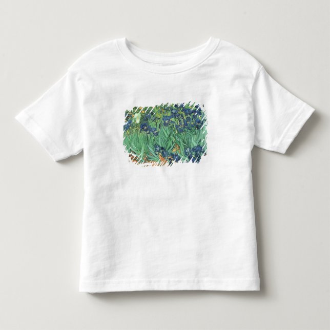 Camiseta Infantil Íris de Vincent van Gogh |, 1889 (Frente)