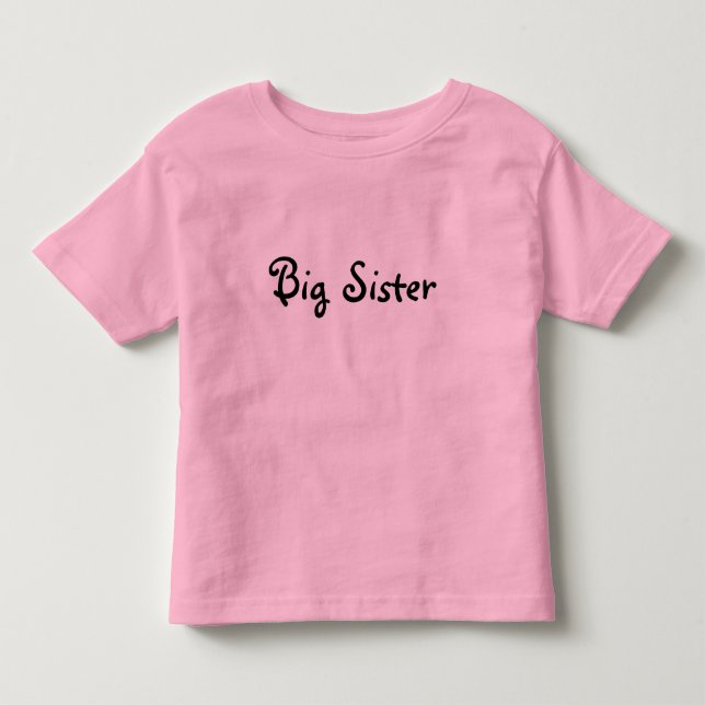 Camiseta Infantil Irmã Grande (Frente)