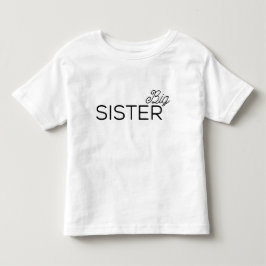 Camiseta Infantil Irmã Grande