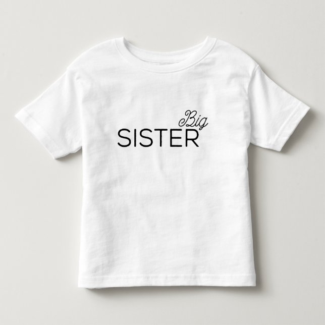 Camiseta Infantil Irmã Grande (Frente)
