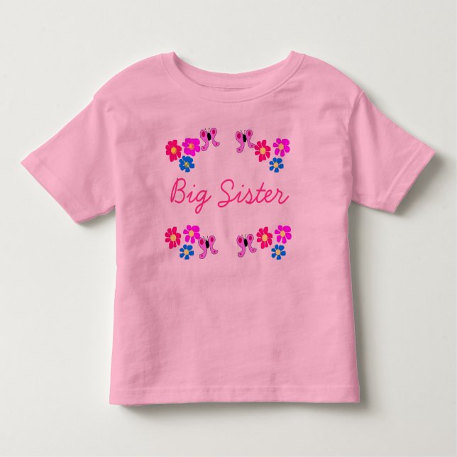 Camiseta Infantil Irmã Grande (Frente)