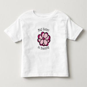 Camiseta Infantil Irmã Grande em Treinamento
