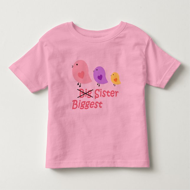Camiseta Infantil Irmã Maior (Frente)