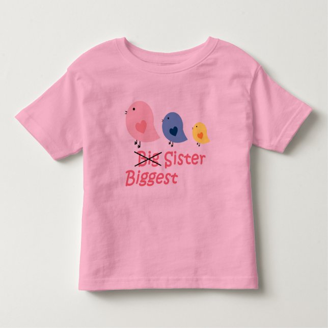 Camiseta Infantil Irmã Maior (Frente)