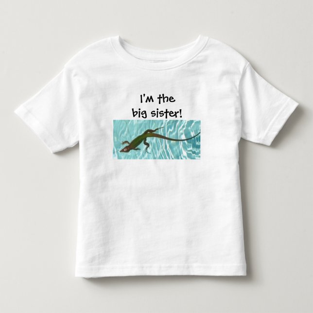 Camiseta Infantil Irmã mais velha! (Frente)