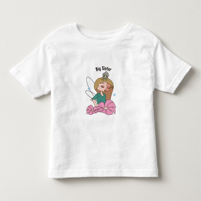 Camiseta Infantil irmã mais velha (Frente)
