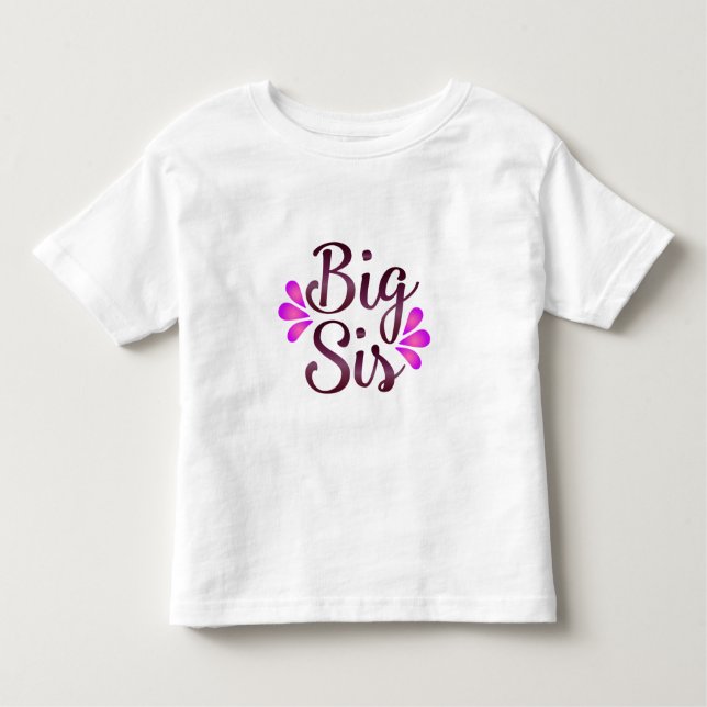 Camiseta Infantil Irmã Mais Velha (Frente)