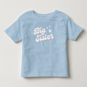 Camiseta Infantil irmã mais velha, presente de irmã mais velha, ir