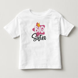 Camiseta Infantil Irmã Mais Velha Promovida ao Anúncio de Irmã Mais