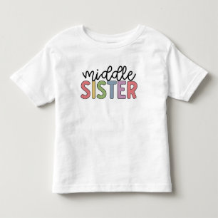Camiseta Infantil Irmã Média Corta Cortando Irmãos