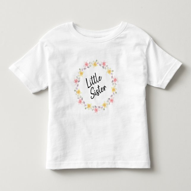 Camiseta Infantil Irmã Pequena (Frente)