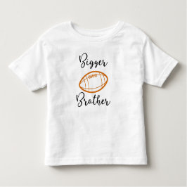 Camiseta Infantil Irmão Maior ~ Irmão Design Futebol