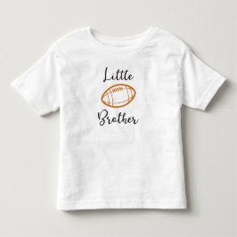 Camiseta Infantil Irmão Mais Novo ~ Designs de Futebol do Irmão