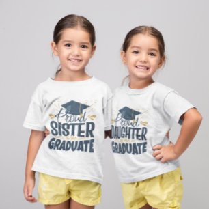 CAMISETA INFANTIL IRMÃO ORGULHOSO DO FORMANDO