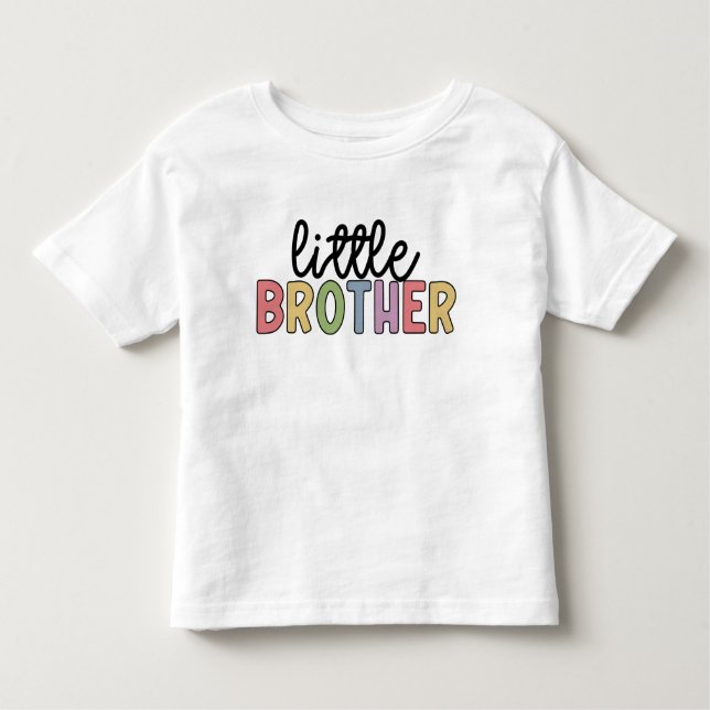 Camiseta Infantil Irmão Pequeno Corvo Cortando Irmãos (Frente)