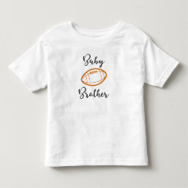 Camiseta Infantil Irmãozinho ~ Designs de Futebol do Irmão