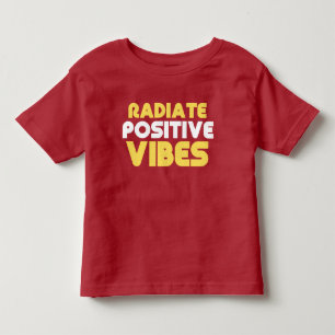 Camiseta Infantil IRRADIE IMPRESSÕES positivas