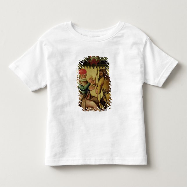 Camiseta Infantil Isaac e Esau do altar alto (Frente)