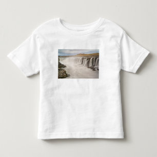 Camiseta Infantil Islândia, Parque Nacional Jokulsargljufur. Vista d