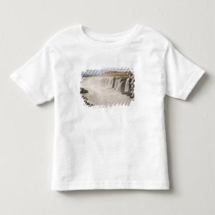 Camiseta Infantil Islândia, Parque Nacional Jokulsargljufur. Vista d