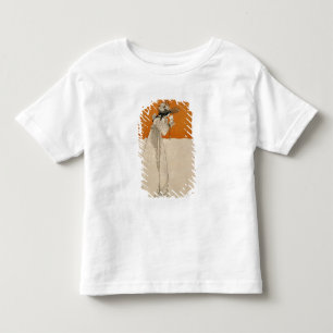 Camiseta Infantil Isolde, ilustração "do estúdio", 1895 (lith