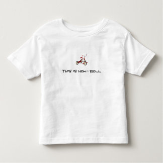 Camiseta Infantil isto é como eu rolo