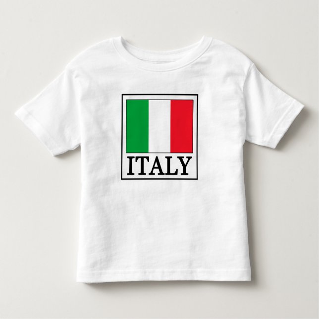 Camiseta Infantil Italia (Frente)