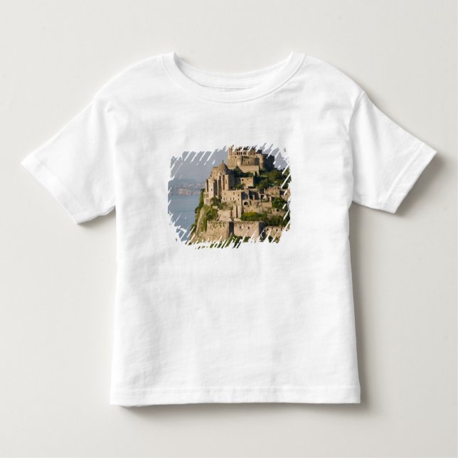 Camiseta Infantil ITÁLIA, Campânia, Baía de Nápoles), ISCHIA, (Frente)