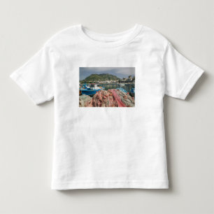 Camiseta Infantil ITÁLIA, Campânia, (Baía de Nápoles), ISCHIA, FORIO
