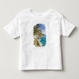 Camiseta Infantil Itália, Cinque Terre, Vernazza, Cidade na Encosta
